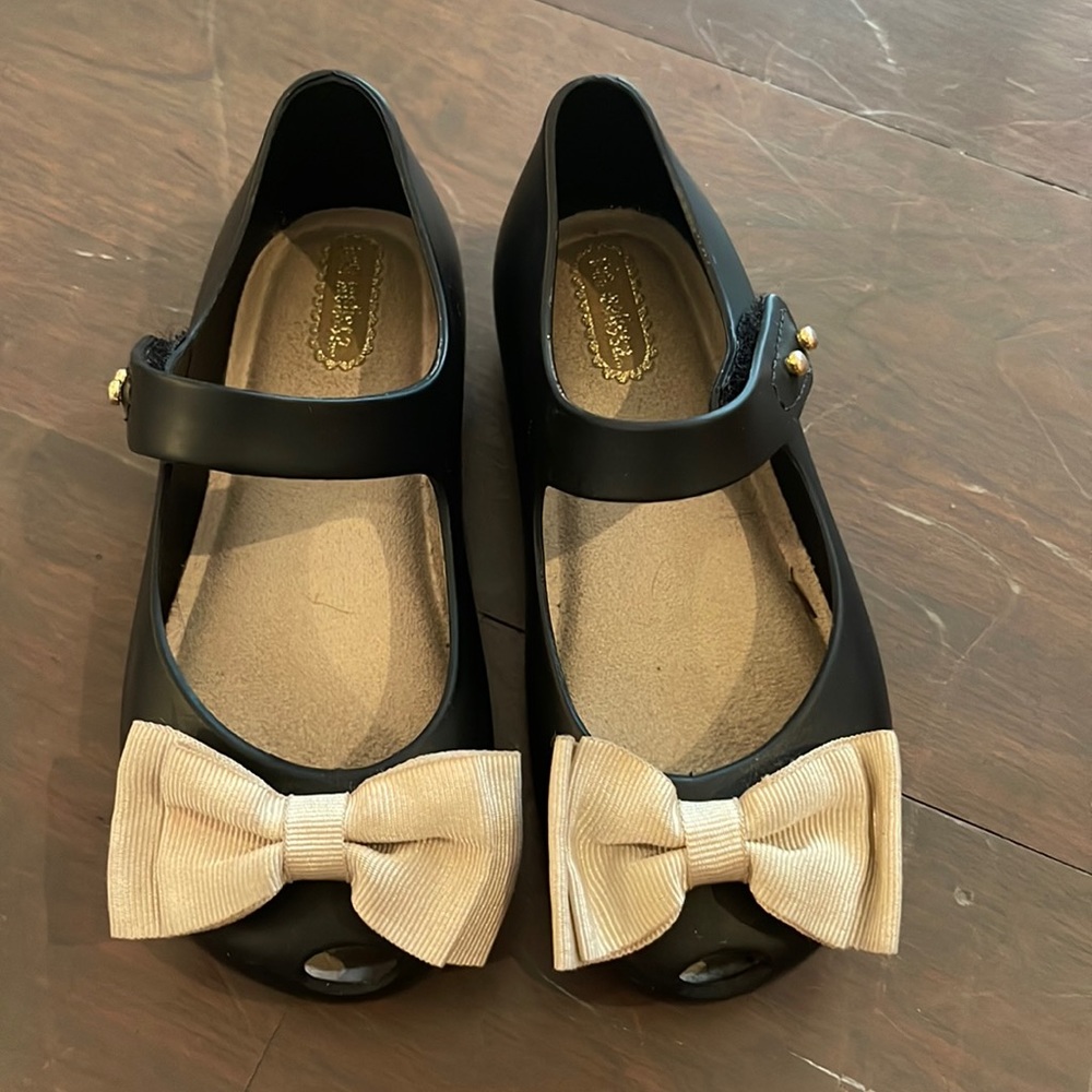 Mini Melissa Bow Flats 9